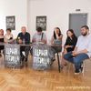 Ekipa koja je radila na predstavi Crna ptica. Foto Vranje News