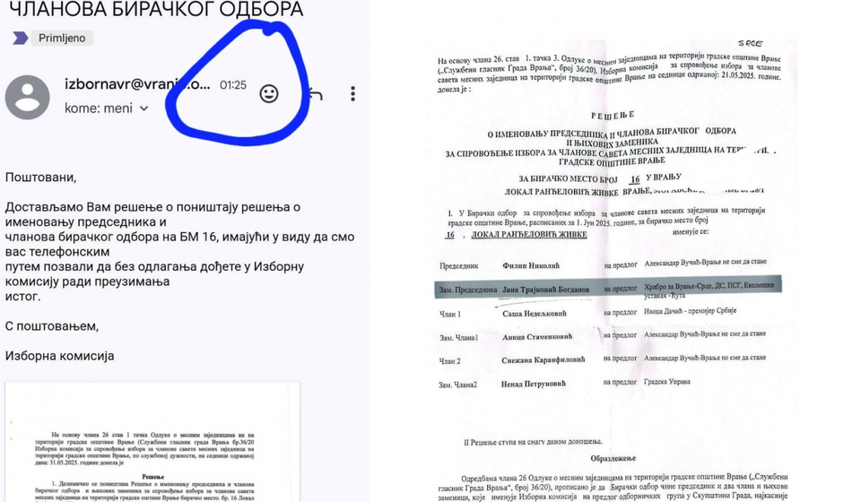 Foto printscreen dokumenata SRCE