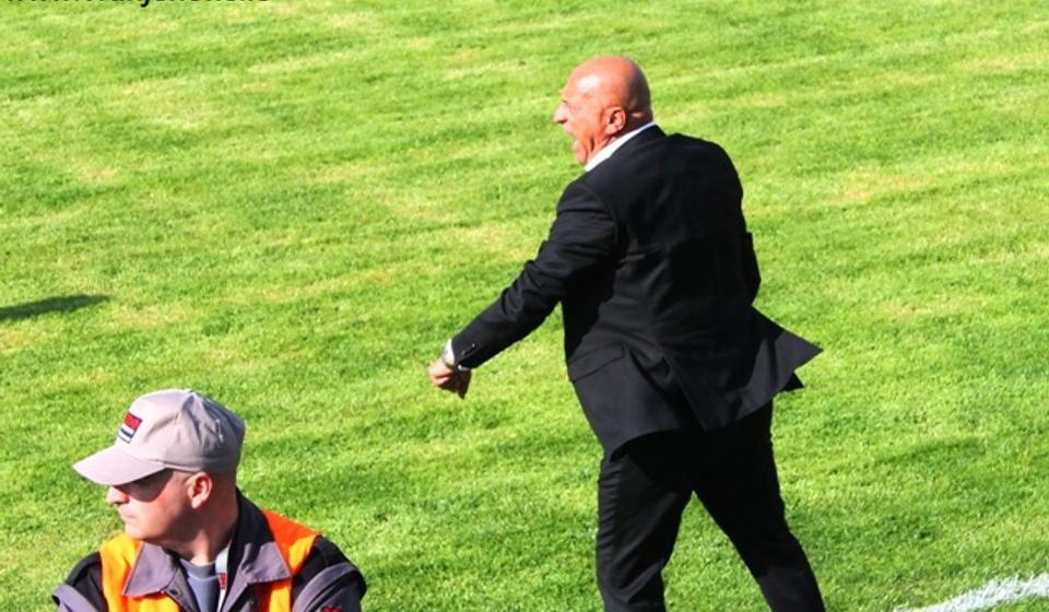 Ovo moramo da dobijemo: trener Dinama Dragan Antić Recko. Foto VranjeNews