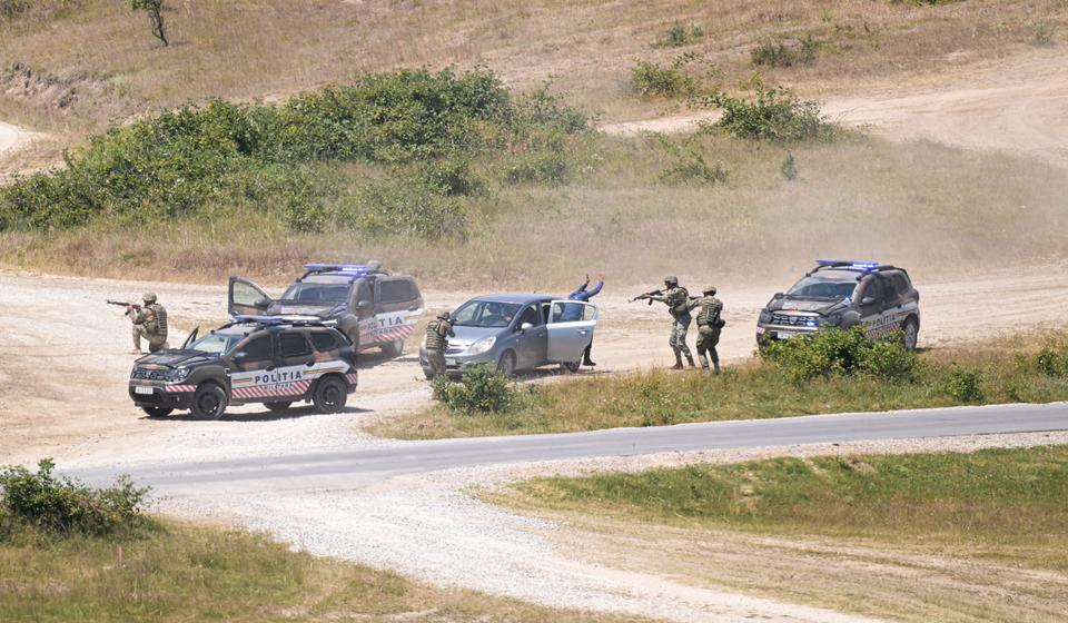 Sa današnje vežbe. Foto MOD