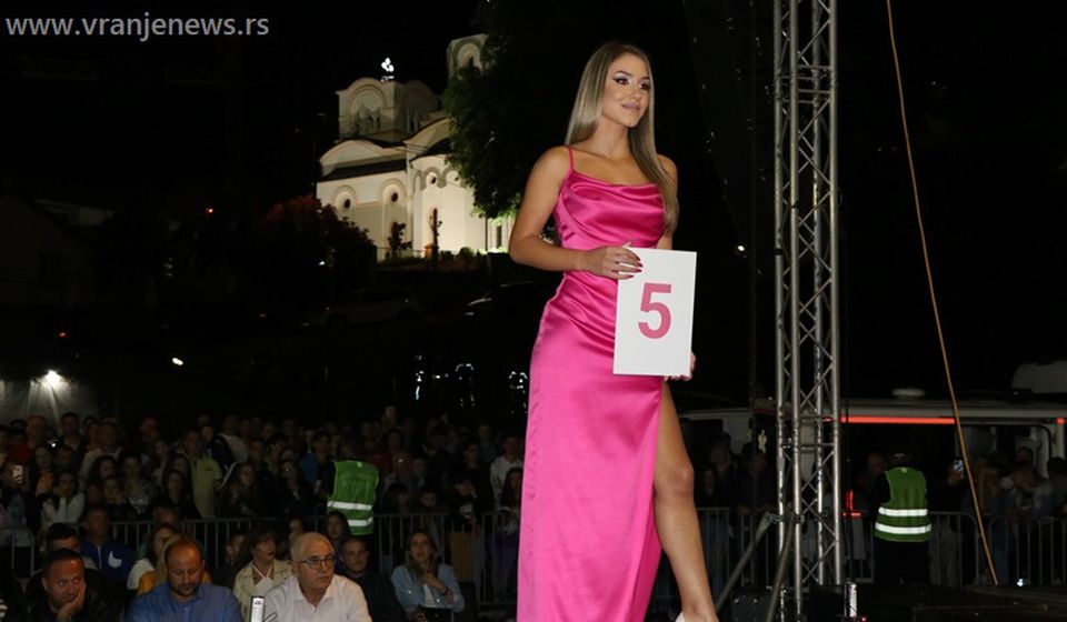 Mis Aleksandra Dimić. Foto Vranje News