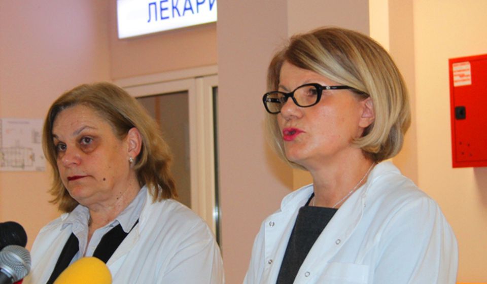 Jadranka Ajanović i Ljiljana Antić: rukovodioci ZC Vranje. Foto Vranje News