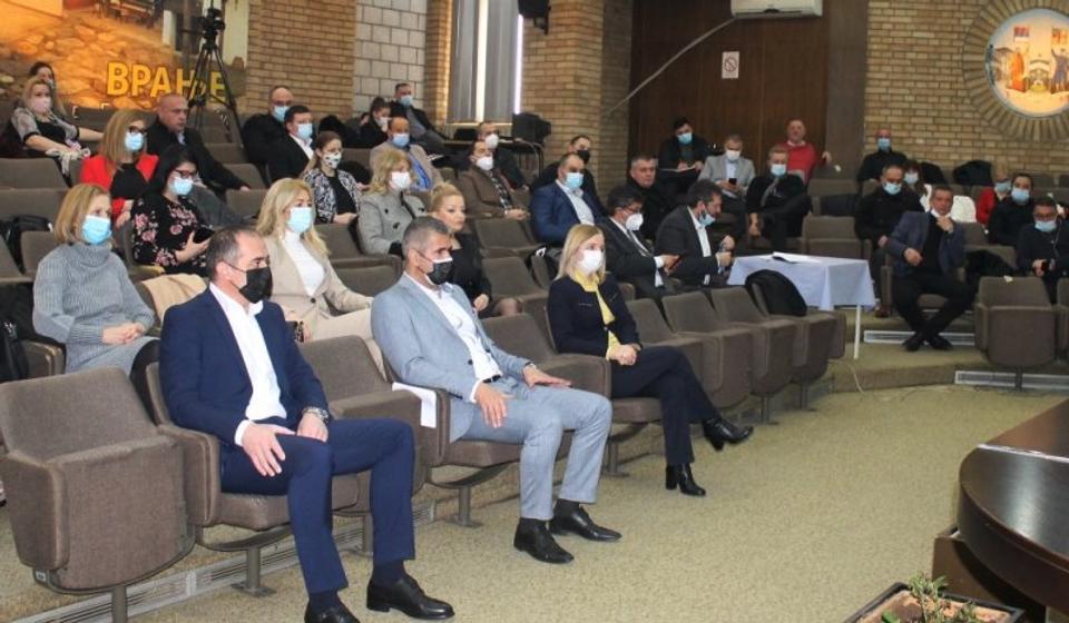 Detalj sa današnje sednice lokalnog parlamenta. Foto vranje.rs