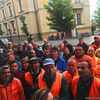 Radnici Komrada podržali direktora. Foto VranjeNews
