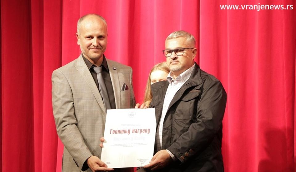 Iz sektora tehnike nagrađen je Miroslav Ilić. Foto Vranje News