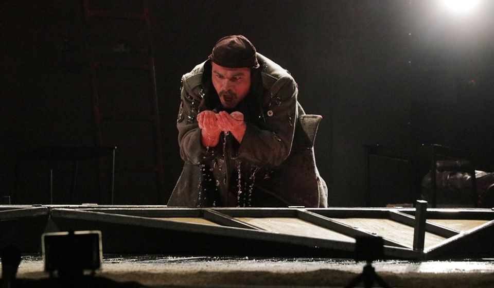 Marko Petričević kao Agamemnon. Foto Vranje News