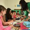 Polaznici ŠAF-a na radionici animacije u Vranjskoj banji. Foto Grad Vranje