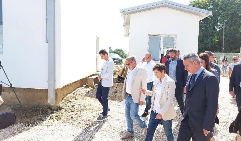 Predsednica Vlade Ana Brnabić u Vranju. Foto vranje.rs