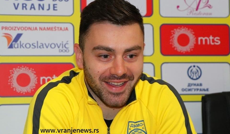 Povratak u Dinamo preko Kine: Željko Dimitrov. Foto Vranje News