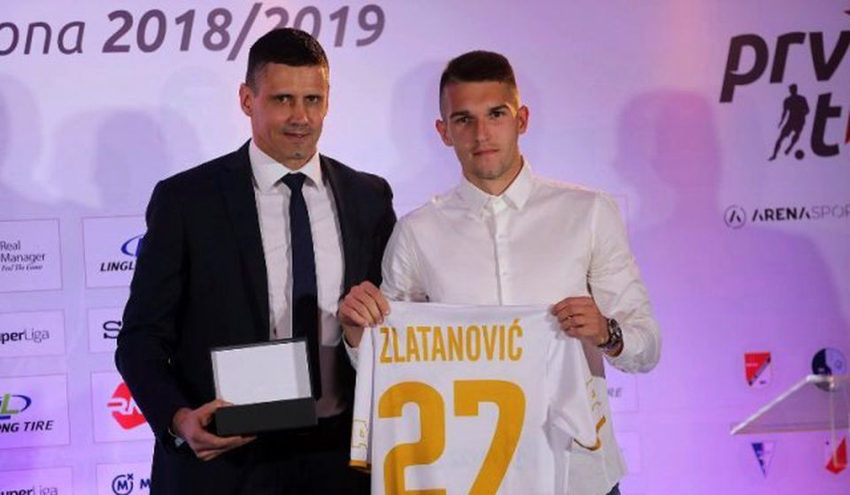 Zlatanović je minule sezone proglašen za najboljeg mladog igrača Super lige. Foto FSS