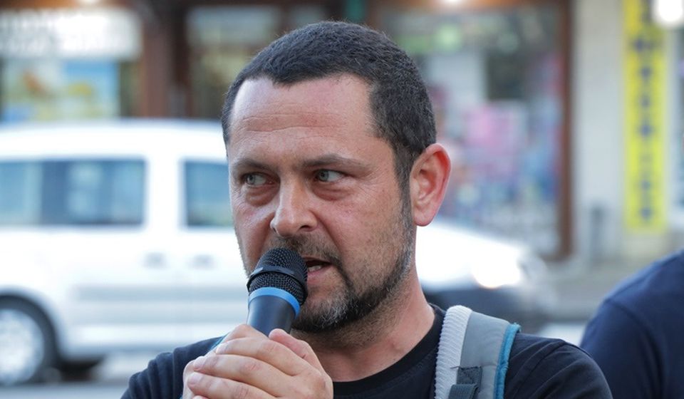 Profesor Dragan Antić na čelu Tima Ekološkog ustanka za Vranje.. Foto Vranje News
