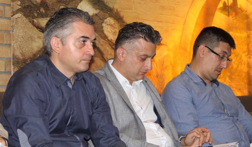 Igor Andonov (levo) u Skupštini grada Vranja. Foto Vranje News