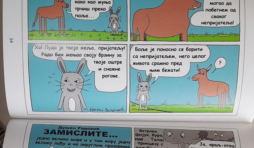 Klik na fotgrafiju da pogledate strip. Foto lična arhiva - MiDej