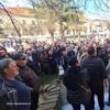 Detalj sa poslednje protesta radnika Koštane u Vranju. Foto Vranje news