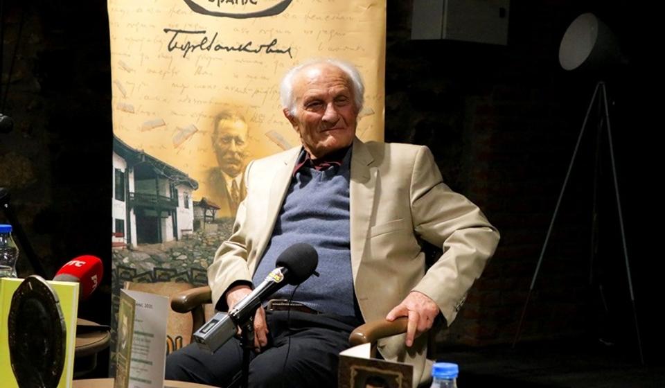 Smatraju ga najboljim pripovedačem u posleratnoj srpskoj prozi: Petar Sarić. Foto Vranje News