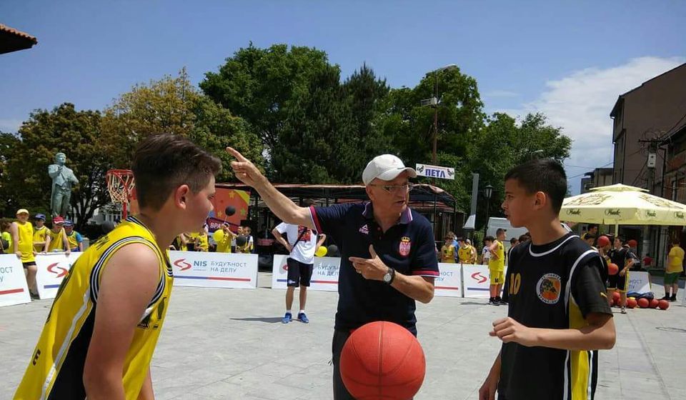 Prvi Međunarodni mini basket festival u Vranju. Foto KK Panteri
