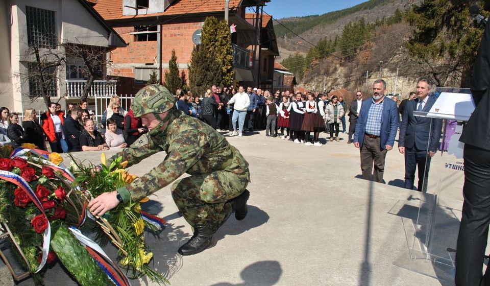 Detalj sa svečanosti u Trgovištu. Foto vranje.org.rs