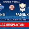 Surduličani otvaraju vrata za sve navijače. Foto FK Radnik