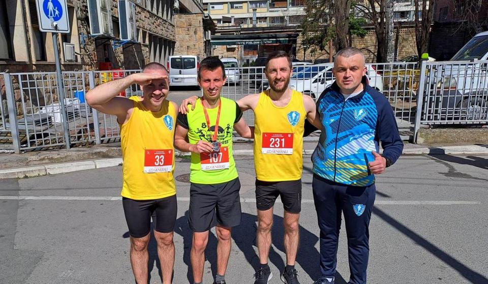 Vranjski maratonci u Kruševcu. Foto AK Vranjski maratonci