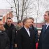 Vučić u Vranju prilikom polaganja kamena temeljca za "zgrade bezbednosti" u februaru 2019. Foto Vranje News