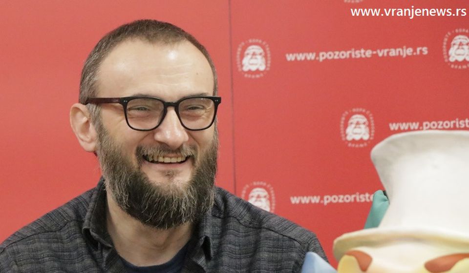 Drugi put režira u Vranju: reditelj iz Sofije Darko Kovačovski. Foto Vranje News