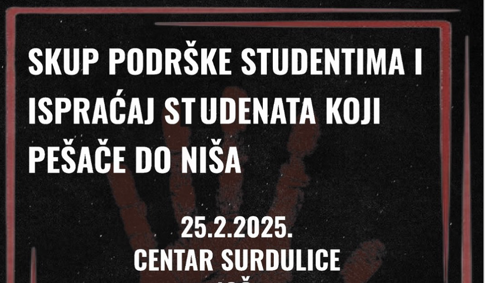 Foto Surdulica uz blokade (Instagram)