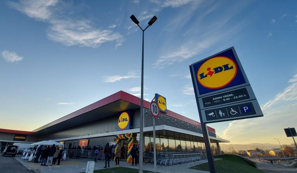 Lidl u Vranju za sada funkcioniše bez problema. Foto promo Lidl
