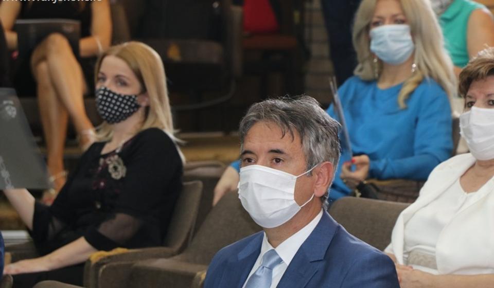 Slobodan Milenković na današnjoj konstittutivnoj sednici. Foto Vranje News