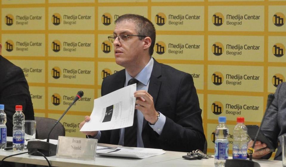Advokat Ivan Ninić. Foto Medija centar Beograd