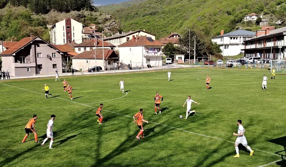 Srpskoligaš iz Trgovišta je nadvisio goste iz Donje Lomnice u svim elementima igre. Foto FK Pčinja
