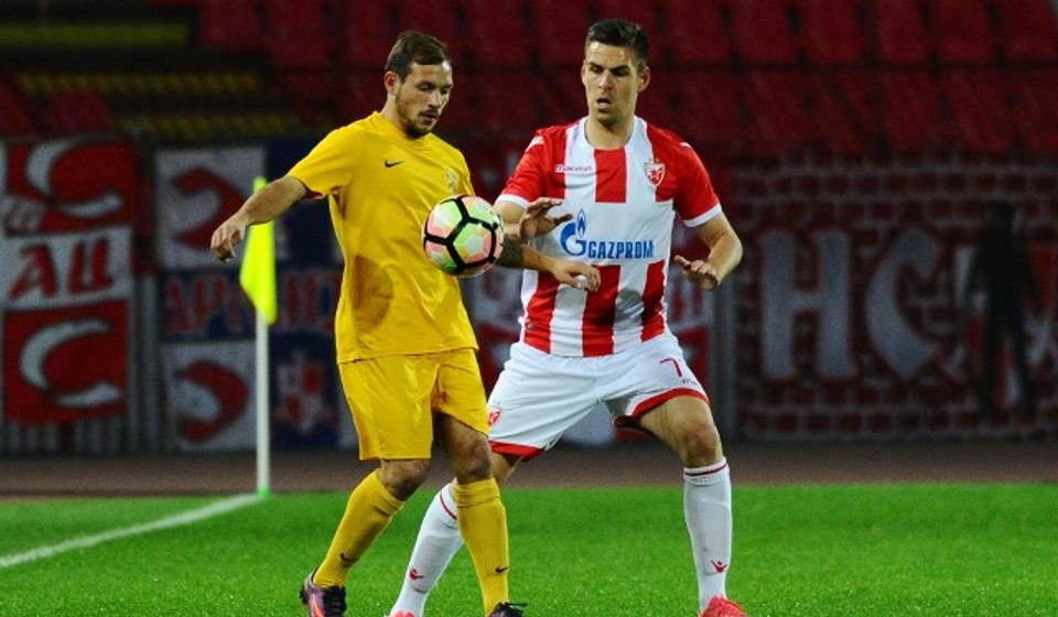 Detalj sa prošlogodišnjeg kup meča istih protivnika u Beogradu. Foto FK Crvena zvezda