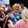 Većnica Danijela Milosavljević sa direktorkom Centra za socijalni rad u Vranju Draganom Arsić. Foto Vranje News