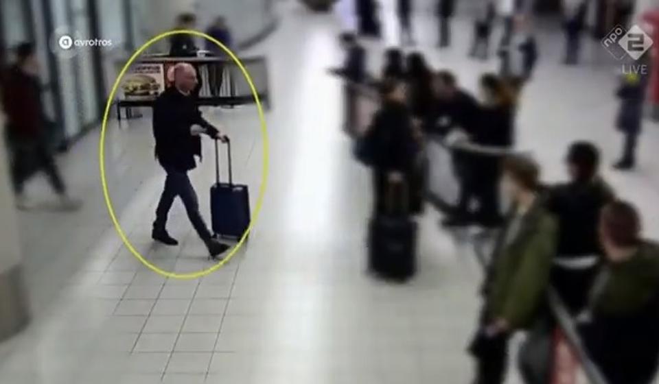 Gokče ubijen 15. marta, sat vremena nako sletanja na aerodrom u Amsterdamu. Foto screenshot