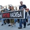Sa današnje protestne šetnje. Foto Vranje News