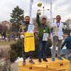 Saša Ćuković (levo) napravio je veliki uspeh u Nišu. Foto AK Vranjski maratonci