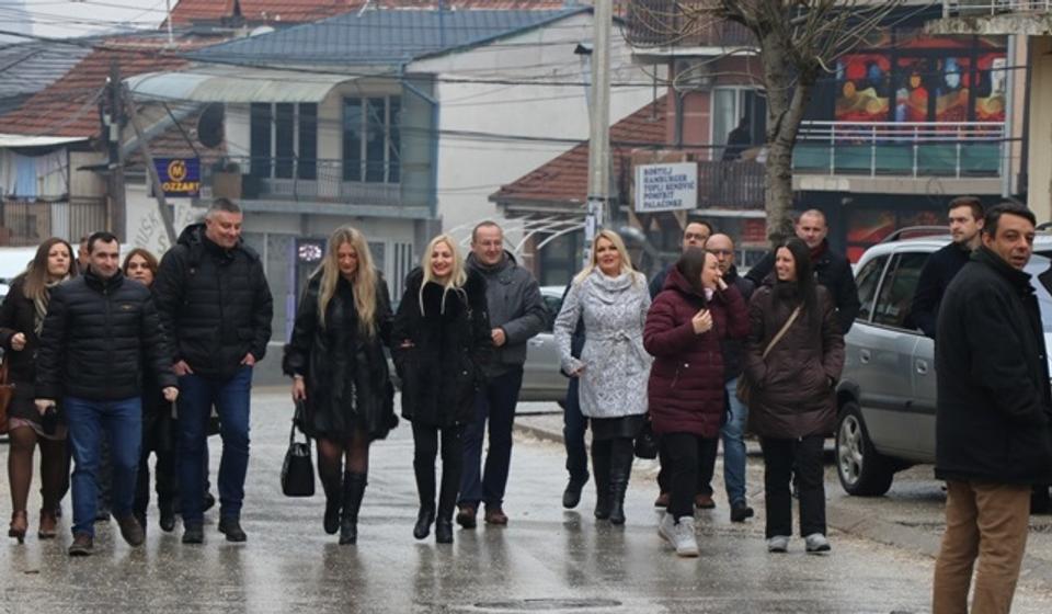 Lokalne snage Srpske desnice. Foto VranjeNews