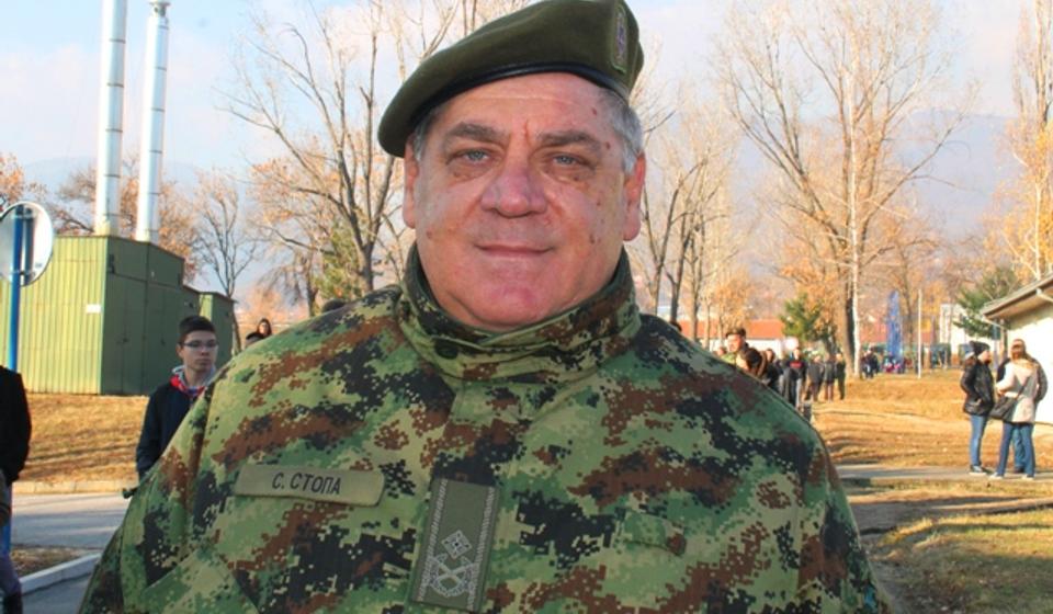 Komandant 4. brigade KoV brigadni general Slobodan Stopa. Foto VranjeNews