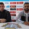 Slavoljub Đorđević i Zoran Danoski pred novinarima. Foto FK Radnik