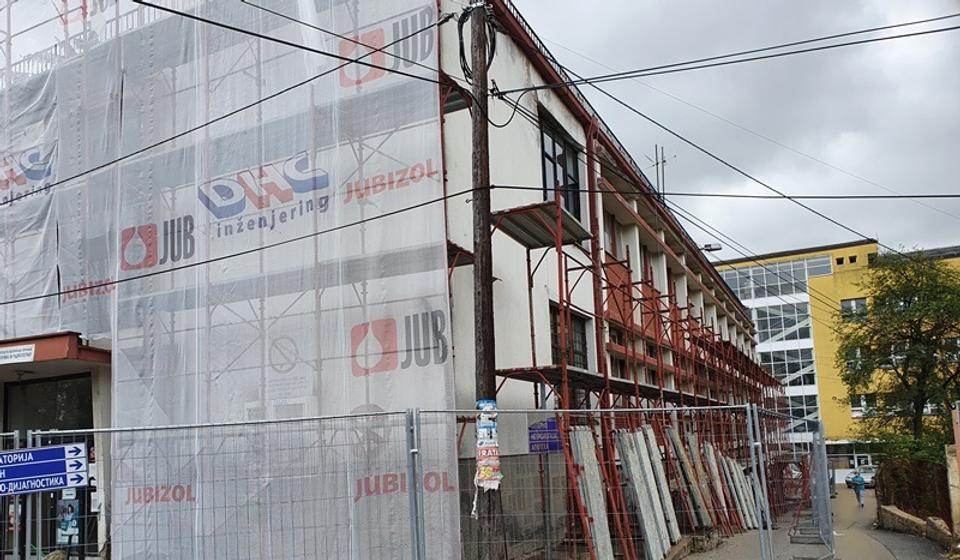 Laboratorija je ranije premeštena dok traje rekonstrukcija bolnice. Foto Vranje News