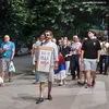 Sa poslednjeg protesta u Vranju. Foto Vranje news