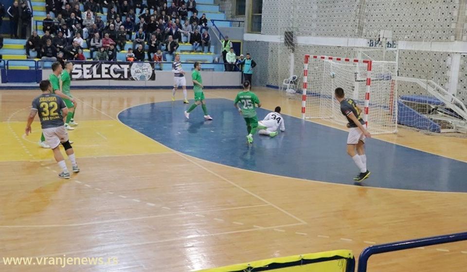 Detalj sa prošlosezonskog meča između KMF Vranje i Loznice. Foto ilustracija Vranje News