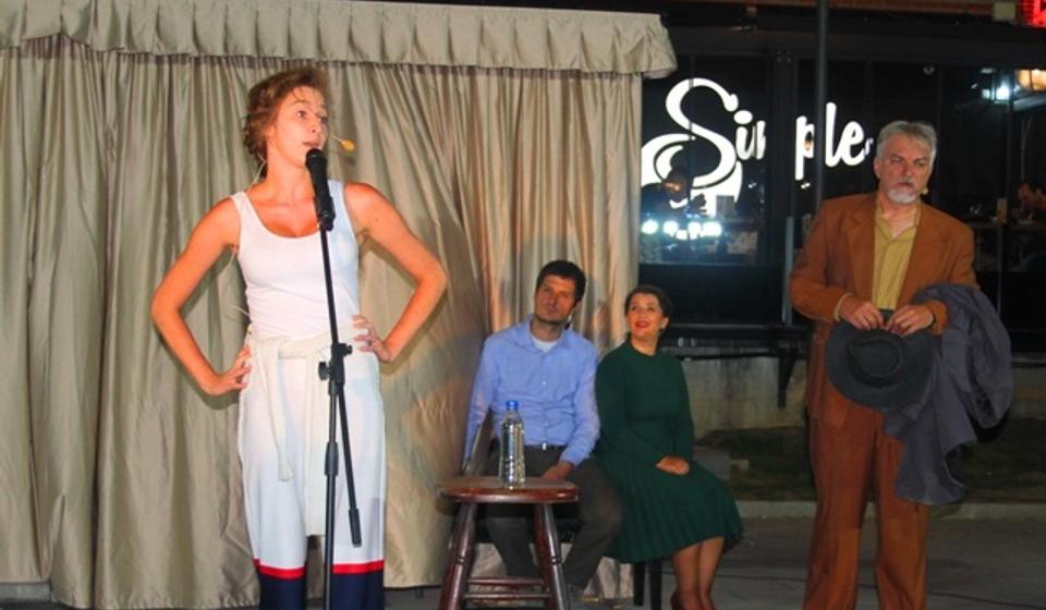 Scena iz predstave Kepler 452-B. Foto VranjeNews