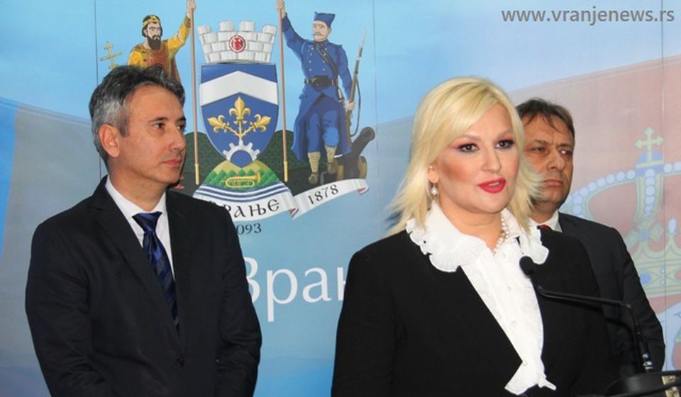 Zorana Mihajlović. Foto Vranje News