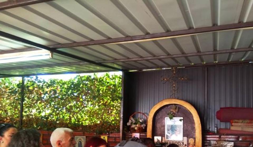 Prošlogodišnji prizor iz porte Crkve Svete Petke u Vranju. Foto Vranje News