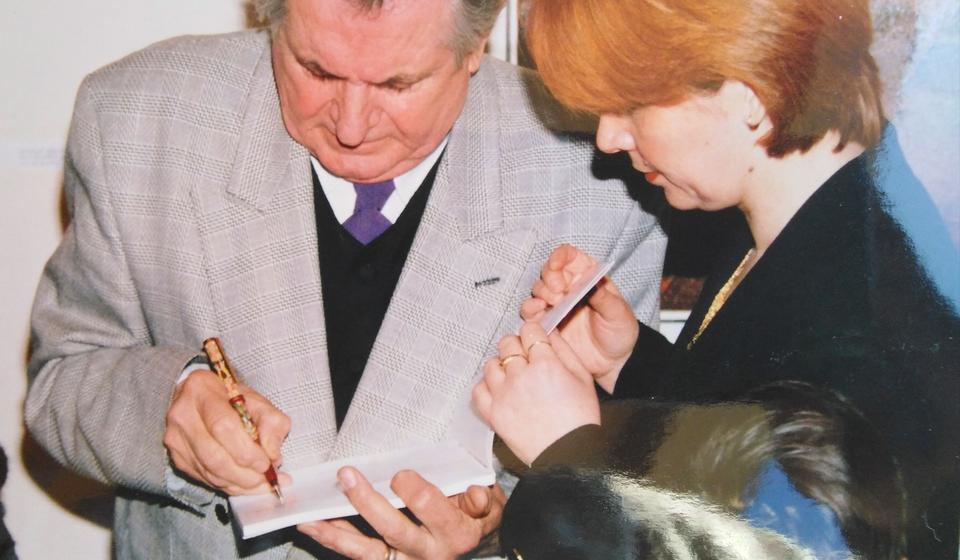 Zoran Stošić Vranjski i Vesna Petric. Foto lično vlasništvo V.P.