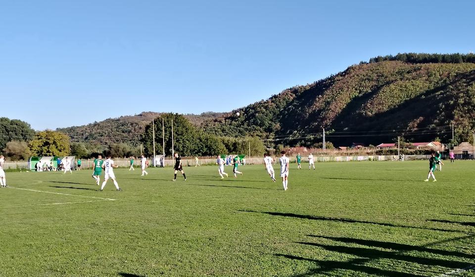 Detalj sa utakmice u Lebanu. Foto FK Pčinja