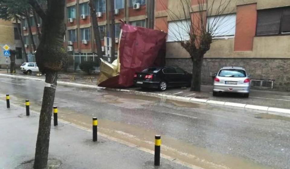 Šteta na vozilima, povređenih nema. Foto Vranje News