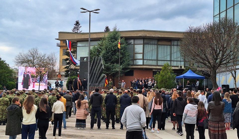 Sa današnjeg komemorativnog skupa. Foto Vranje News