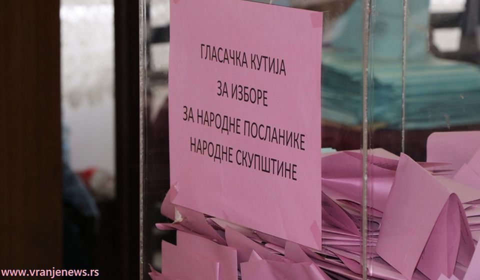 Glasa se samo za parlamentarne liste. Foto Vranje News