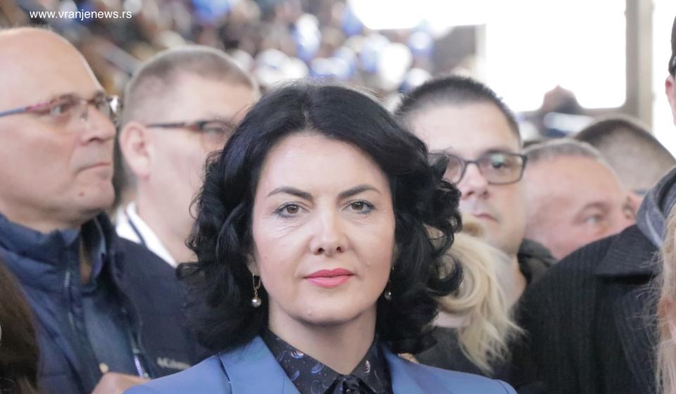 Sotirovski na mitingu Aleksandra Vučića u Vranju u martu 2023. Foto Vranje news